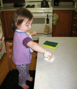 11 Tips for Cleaning with Kids Image